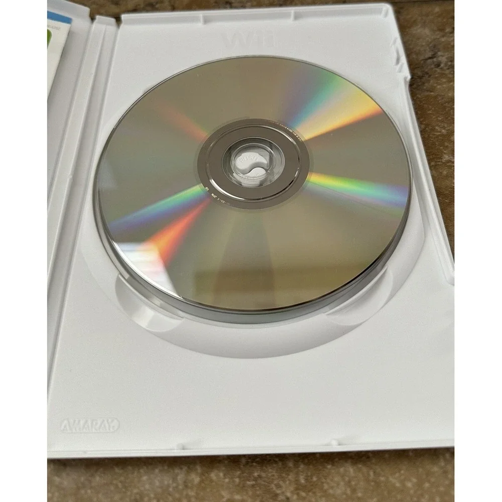 Nintendo Wii Fit Video GAME ONLY Build Balance Strength & Flexibility No Manuel